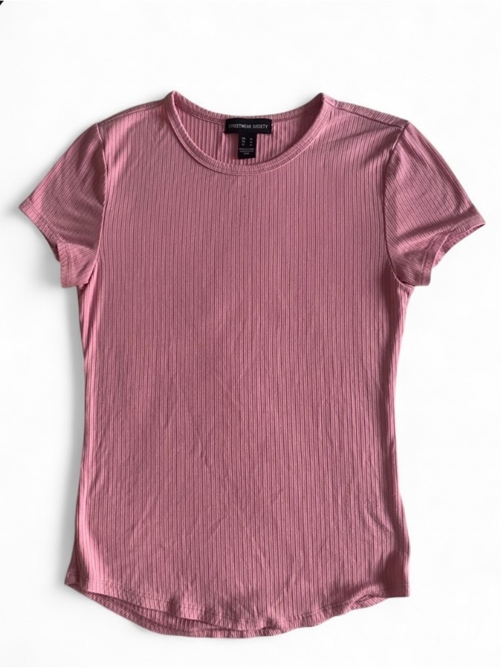 Baby Pink Fitted T-shirt